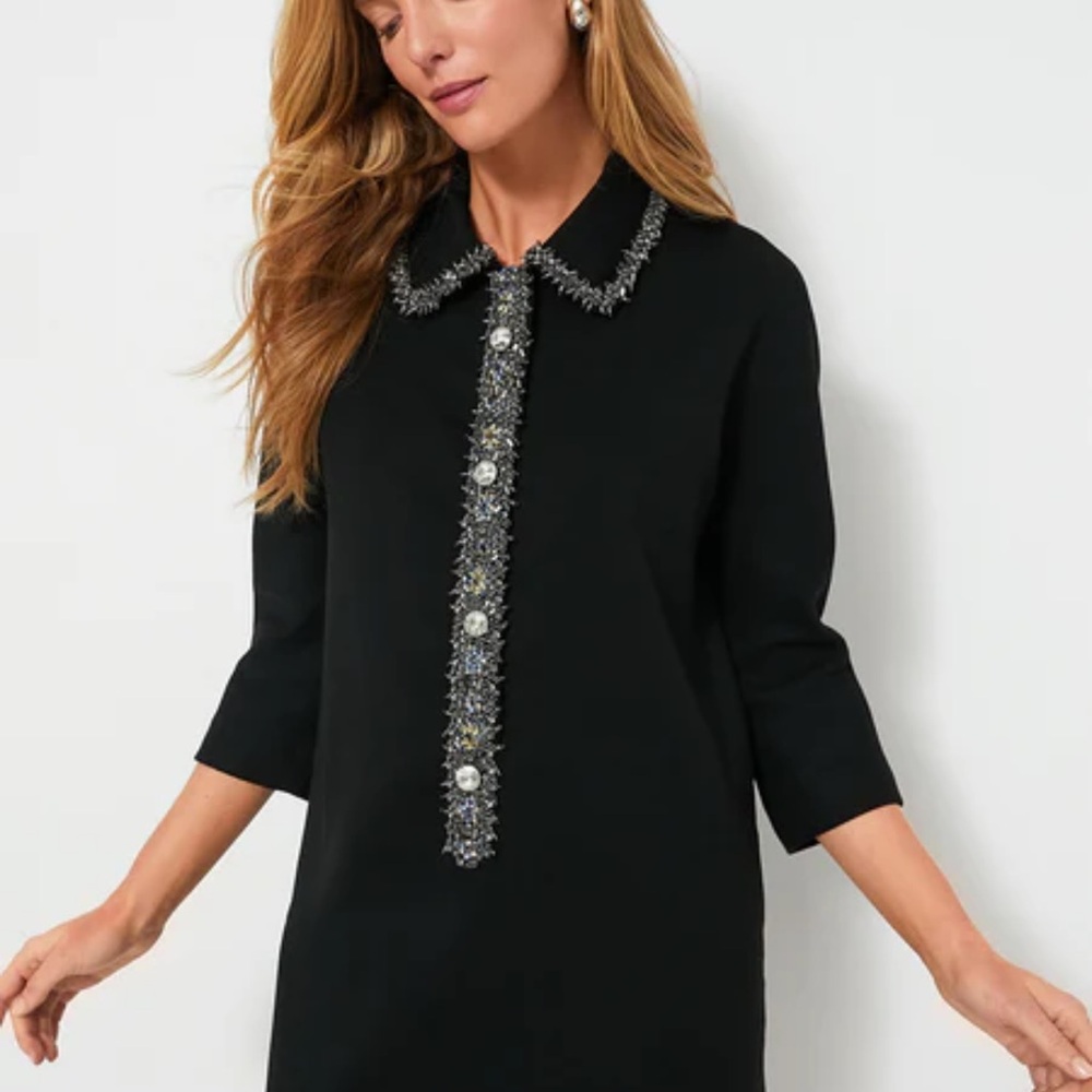 Tuckernuck Midnight Embellished Nicola Dress NWT